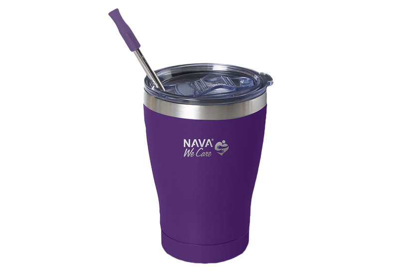 Ποτήρι Θερμός Nava We Care 360ml Μωβ