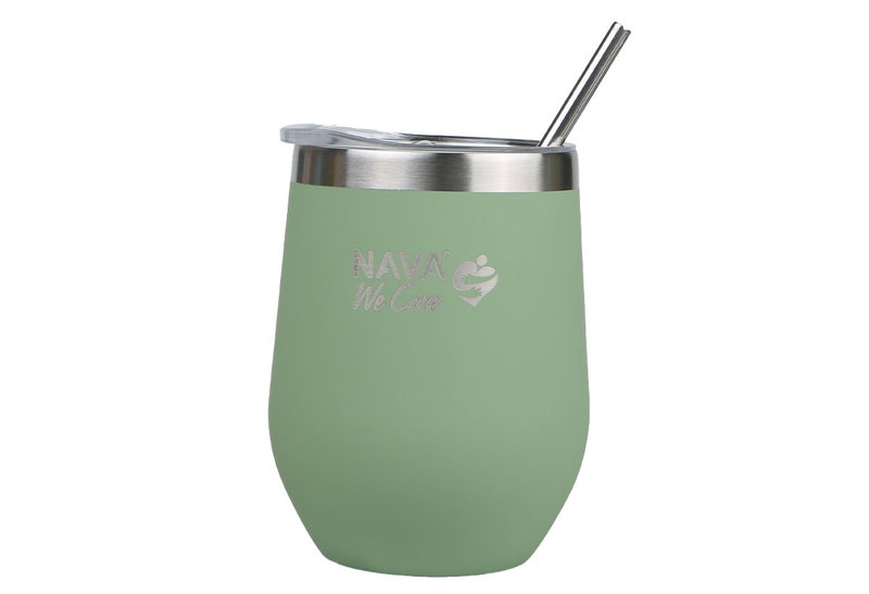 Ποτήρι Θερμός Nava We Care Πράσινο 360ml
