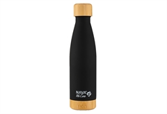 Μπουκάλι Θερμός Nava We Care Μαύρο 500ml
