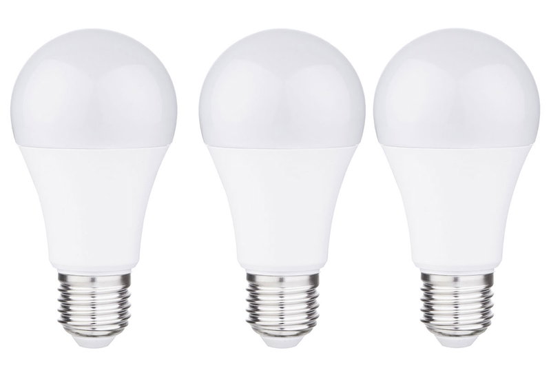 Σετ 3 Λάμπες LED Wellio 11.1W E27 A60 1055lm Ψυχρό Λευκό