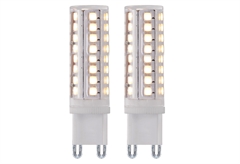 Σετ 2 Λάμπες LED Wellio 6W G9 580lm Φυσικό Λευκό
