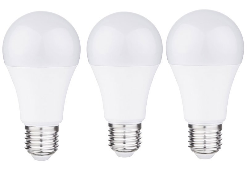 Σετ 3 Λάμπες LED Wellio 8.8W E27 A60 810lm Φυσικό Λευκό
