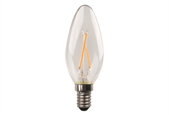 Λάμπα LED Filament Wellio 2.2W E14 C37 250lm Ψυχρό Λευκό