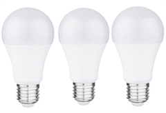 Σετ 3 Λάμπες LED Wellio 8.8W E27 A60 810lm Ψυχρό Λευκό