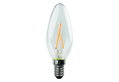 Λάμπα LED Filament Wellio 6.5W E14 C37 806lm Ψυχρό Λευκό