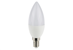 Λάμπα LED Wellio 5W E14 C37 400lm Θερμό Λευκό