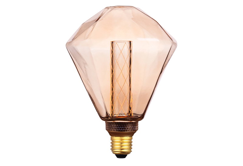 Λάμπα LED Διακοσμητική Eurolamp 3.5W E27 G125 120lm Θερμό Λευκό