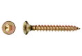 Νοβοπανόβιδα LUX Φρεζάτη TX 25 Φ5x25mm Χρυσό 20τμχ