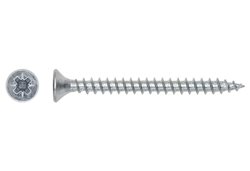 Νοβοπανόβιδα LUX Φρεζάτη TX 20 Φ4.5x30mm Ασημί 20τμχ