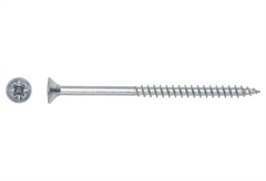 Νοβοπανόβιδα LUX Φρεζάτη TX 20 Φ4.5x60mm Ασημί 10τμχ