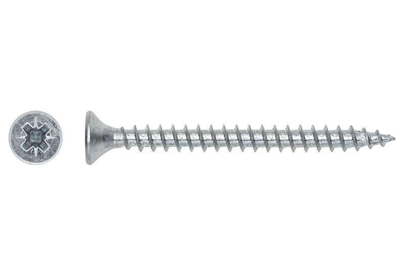 Νοβοπανόβιδα LUX Φρεζάτη TX 20 Φ4.5x35mm Ασημί 10τμχ