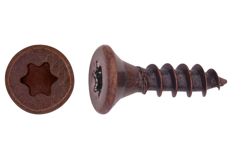 Νοβοπανόβιδα LUX Φρεζάτη TX 20 Φ4x20mm Μπρονζέ 20τμχ