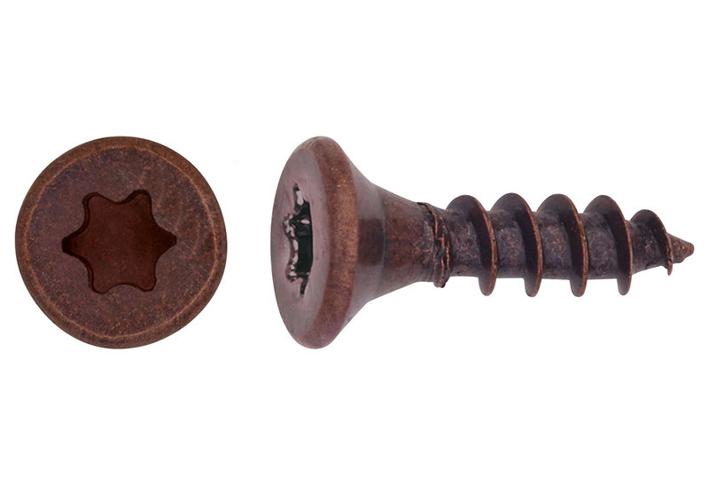 Νοβοπανόβιδα LUX Φρεζάτη TX 20 Φ4x30mm Μπρονζέ 25τμχ