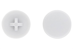 Τάπα Βίδας LUX TX 10 Φmm Ανοιχτό Γκρι 30τμχ