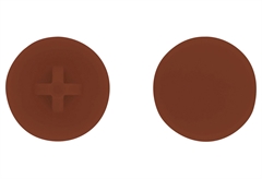 Τάπα Βίδας LUX TX 30 Φmm Σκούρο Καφέ 30τμχ