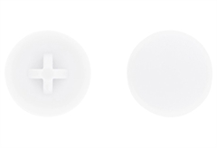 Τάπα Βίδας LUX TX 30 Φmm Λευκό 30τμχ