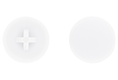 Τάπα Βίδας LUX TX 10 Φmm Λευκό 30τμχ