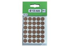 Τάπα Βίδας Αυτοκόλλητο LUX Οξιά 60τμχ