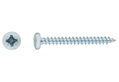 Νοβοπανόβιδα LUX Ψωμάκι PZ 2 Φ3.5x16mm Ασημί 50τμχ