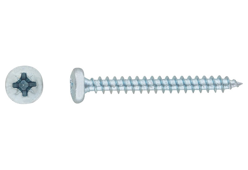 Νοβοπανόβιδα LUX Ψωμάκι PZ 2 Φ3.5x12mm Ασημί 50τμχ