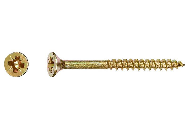 Νοβοπανόβιδα LUX Φρεζάτη PZ 2 Φ4x45mm Χρυσό 200τμχ