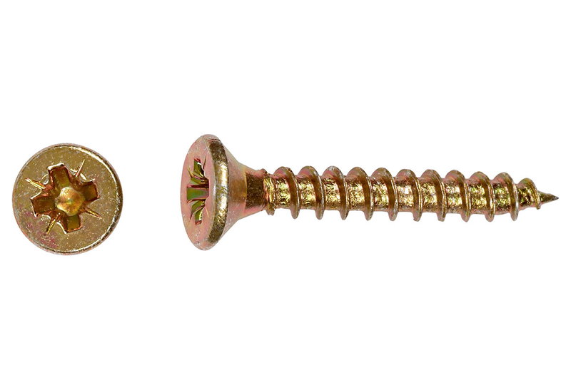 Νοβοπανόβιδα LUX Φρεζάτη PZ 2 Φ3.5x20mm Χρυσό 200τμχ