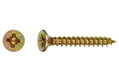Νοβοπανόβιδα LUX Φρεζάτη PZ Φ3.5x30mm Χρυσό 200τμχ
