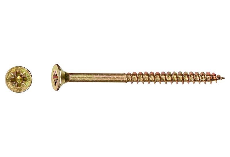 Νοβοπανόβιδα LUX Φρεζάτη PZ 2 Φ4.5x50mm Χρυσό 200τμχ