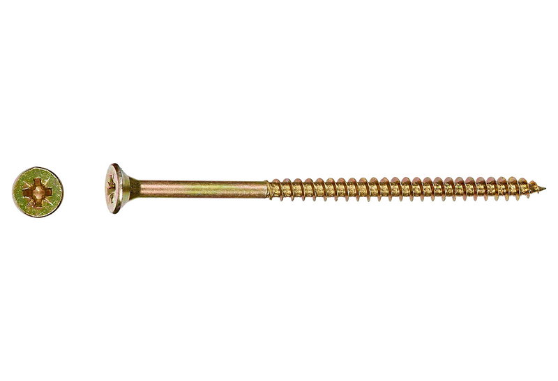 Νοβοπανόβιδα LUX Φρεζάτη PZ 2 Φ5x80mm Χρυσό 50τμχ