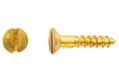 Ξυλόβιδα LUX Φρεζάτη SL Φ2x10mm Χρυσό 20τμχ