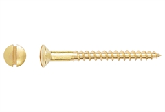 Ξυλόβιδα LUX Φρεζάτη με Ψωμάκι SL Φ4x45mm Χρυσό 15τμχ