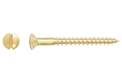 Ξυλόβιδα LUX Φρεζάτη με Ψωμάκι SL Φ5x60mm Χρυσό 10τμχ