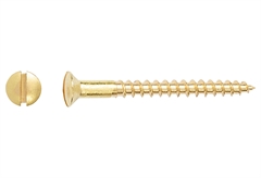 Ξυλόβιδα LUX Φρεζάτη με Ψωμάκι SL Φ5x40mm Χρυσό 10τμχ