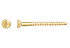 Ξυλόβιδα LUX Φρεζάτη με Ψωμάκι SL Φ4x50mm Χρυσό 15τμχ