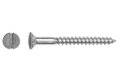 Ξυλόβιδα LUX Φρεζάτη SL Φ3x16mm Ασημί 25τμχ