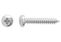 Βίδα Inox LUX Στρογγυλή PH 2 Φ4.2x16mm Ασημί 12τμχ