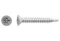 Βίδα Inox Αυτοδιάτρητη LUX Φρεζάτη PH 2 Φ4.2x38mm Ασημί 12τμχ