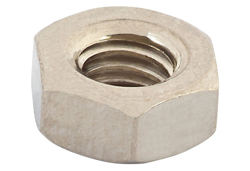 Παξιμάδι Inox LUX HEX 10 ΦM6mm Ασημί 8τμχ