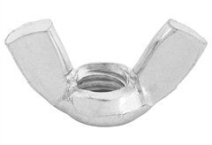 Παξιμάδι Πεταλούδας Inox LUX ΦM10mm Ασημί 4τμχ