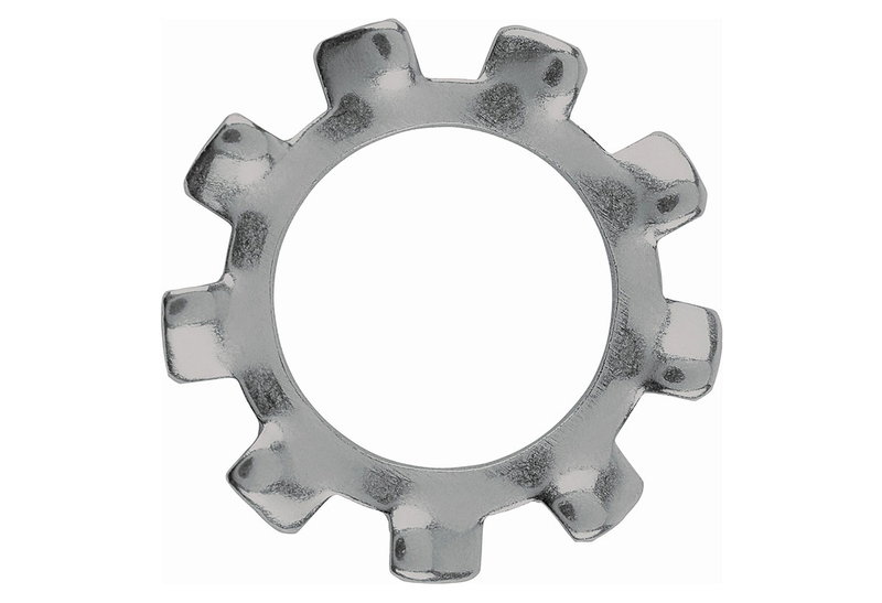 Ροδέλα Γκριπ Inox LUX Φ6.4mm Ασημί 20τμχ
