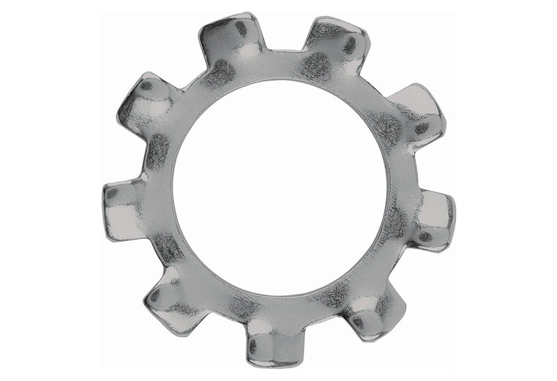 Ροδέλα Γκριπ Inox LUX Φ5.3mm Ασημί 20τμχ