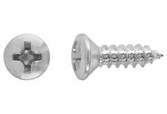 Τρυπανόβιδα Αυτοδιάτρητη LUX Φρεζάτη με Ψωμάκι PH 2 Φ4.2x16mm Ασημί 12τμχ