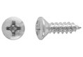 Τρυπανόβιδα Αυτοδιάτρητη LUX Φρεζάτη με Ψωμάκι PH 2 Φ3.5x16mm Ασημί 12τμχ