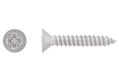 Τρυπανόβιδα Αυτοδιάτρητη LUX Φρεζάτη PH 2 Φ4.2x19mm Ασημί 12τμχ