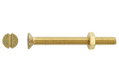Βίδα LUX Φρεζάτη SL ΦM5x60mm Χρυσό 6τμχ