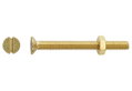 Βίδα LUX Φρεζάτη SL ΦM5x40mm Χρυσό 8τμχ