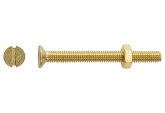 Βίδα LUX Φρεζάτη SL ΦM4x40mm Χρυσό 8τμχ