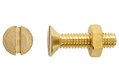 Βίδα LUX Φρεζάτη SL ΦM3x10mm Χρυσό 8τμχ