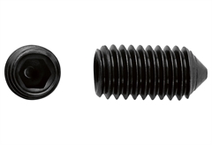 Τρυπανόβιδα LUX HEX ΦM5x10mm Μαύρο 8τμχ