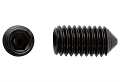 Τρυπανόβιδα LUX HEX ΦM4x10mm Μαύρο 8τμχ